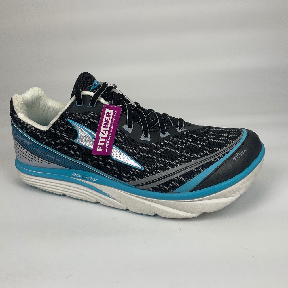 Altra Black and Blue Athletic Shoes